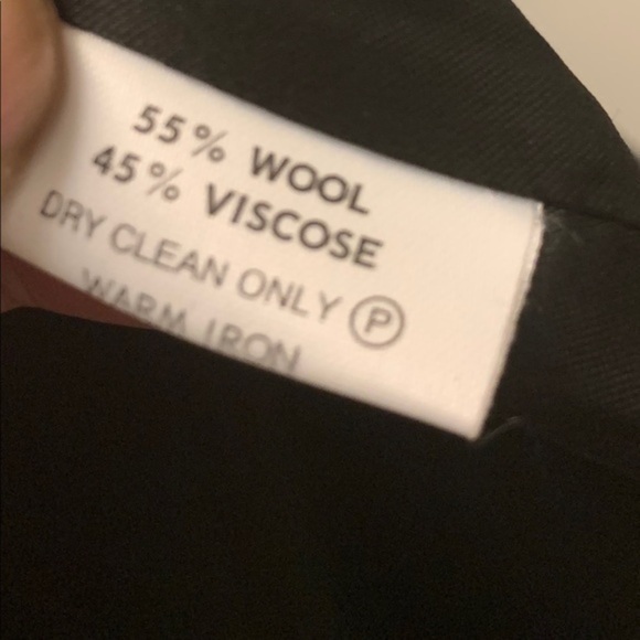 Leona Edmiston women’s black wool coat - Picture 5 of 6